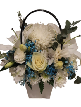 Blooming Elegance Bag Arrangement