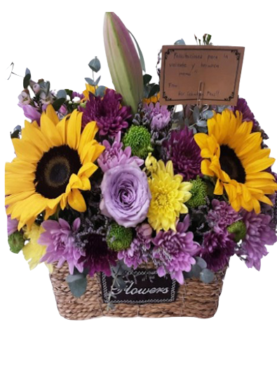 Anniversary Flower Basket