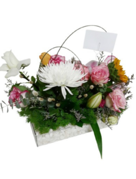 customized flower arrangement