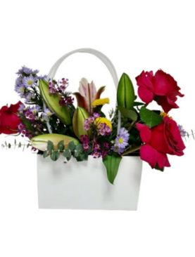 Bag Flower Arrangement for surprise