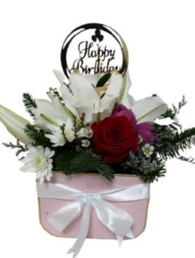 birthday surprise arrangement