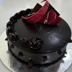 Dark Chocolate Birthday Cake